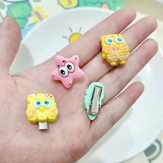 [🔥 XƯỞNG SALE 1K 🔥] Set 5 Kẹp Tóc Bọt Biển Mini Dễ Thương K337