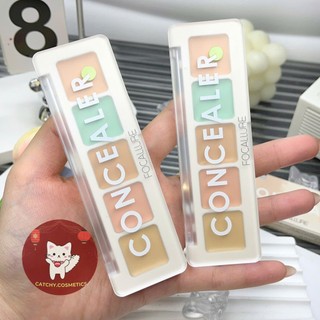 [FOCALLURE] Bảng Triệt Sắc Che Khuyết Điểm FOCALLURE 5 Ô, Color Concealer Palette, 4.3g (FA172)