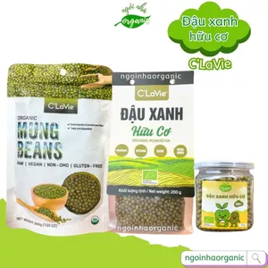 Đậu xanh hữu cơ C’LaVie 200g