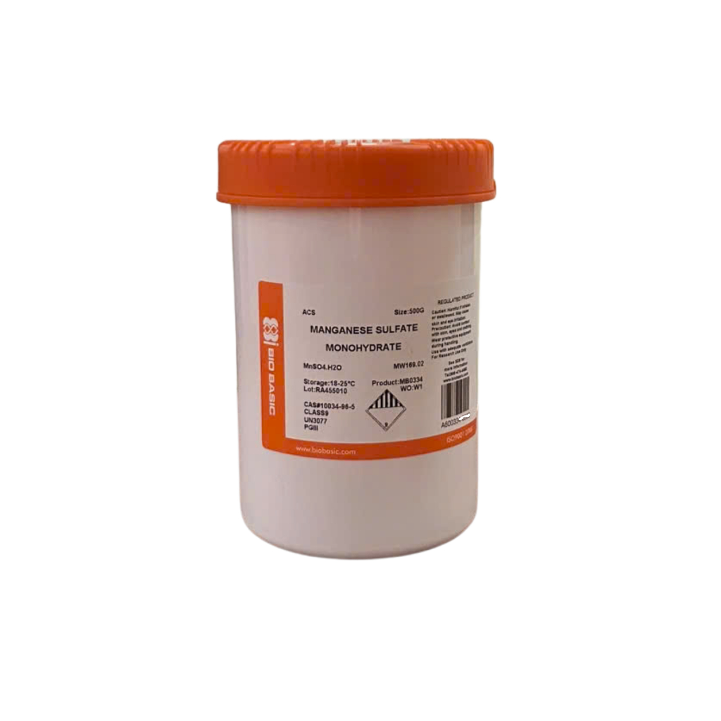 Manganese Sulfate Monohydrate – MnSO₄·H₂O | Bio Basic Canada 500g ...