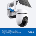 Camera Ngoài Trời Tapo C615G KIT 4G LTE – Quay Quét 360°, Dùng Pin & Tấm Năng Lượng Mặt Trời, Theo Dõi Mọi Lúc Mọi Nơi — ảnh 4