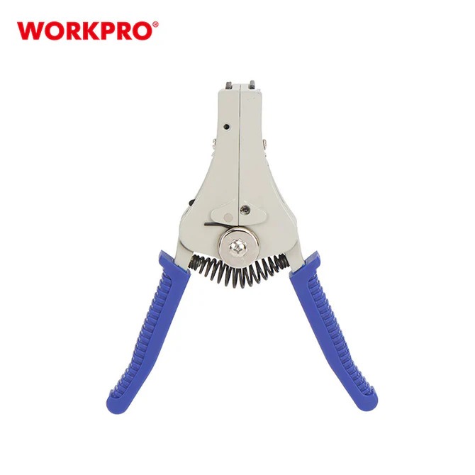 Kìm tuốt dây tự động WORKPRO WP291006 kích thước 168mm (6-1/2 inch), khả năng cắt 8-18AWG (1 - 3,2mm) - Hàng chính hãng