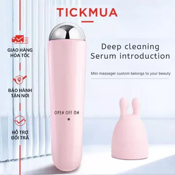 Máy Massage Mini Cầm Tay - Bút Massage Mắt Mini - Máy Mát Xa Mắt Giảm Bọng Mắt, Mờ Quầng Thâm,hỗ Trợ Hấp Thụ Serum LD104