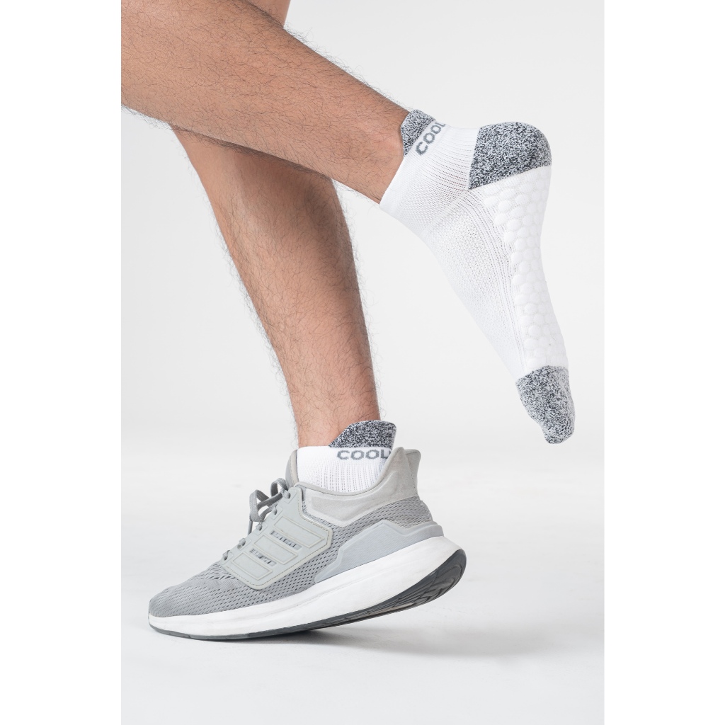 [MUA 2 GIẢM 5%]Combo 2 Đôi Tất Vớ thể thao unisex chạy bộ Grip Compression Cushion Socks Coolmate