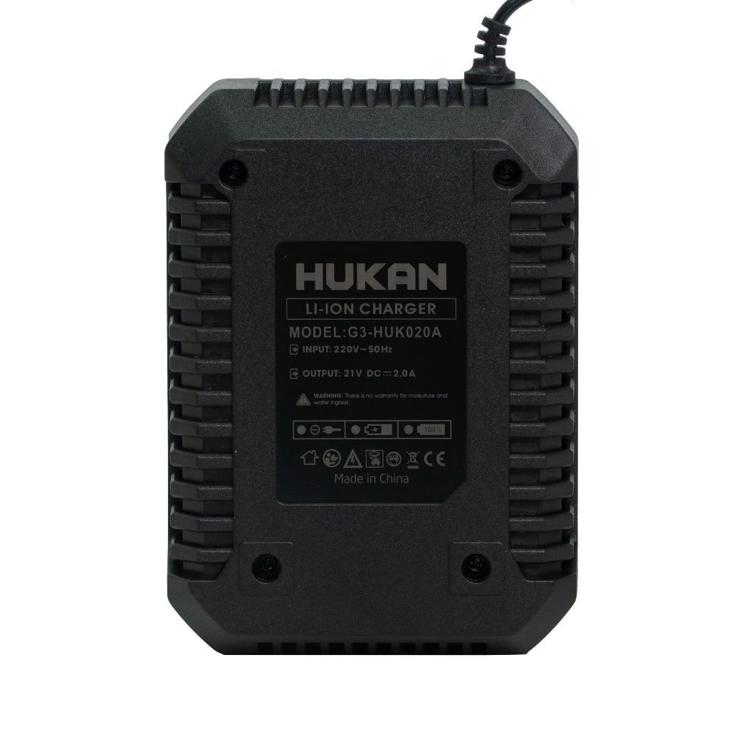 Đế sạc bàn nhanh Gen3 HUKAN G3-HUK020A, Công suất 2A, Quạt tản nhiệt bảo vệ quá dòng, Chân phổ thông