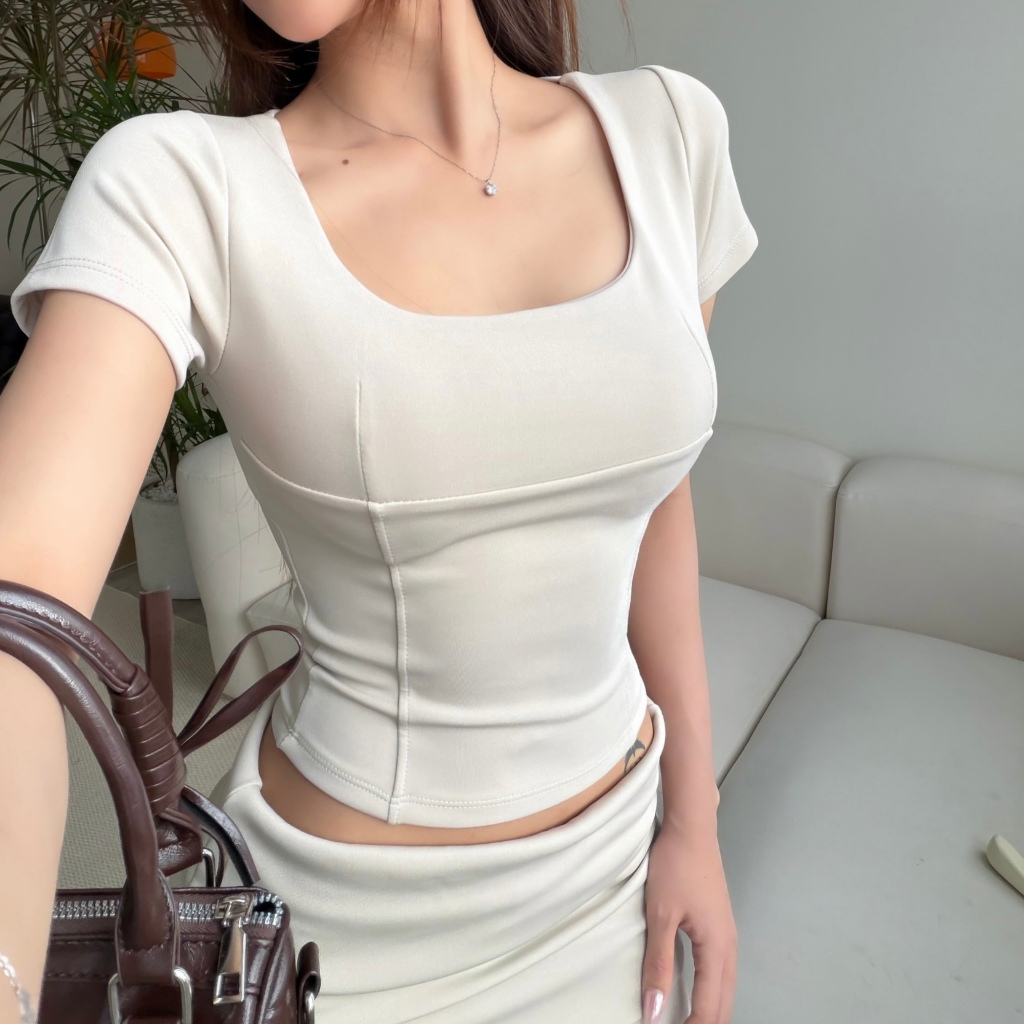 ÁO BODY GELATO THUN POLY VÀ QUẦN DÀI ỐNG SUÔNG POLY MUFFIN FFCLUB MIX