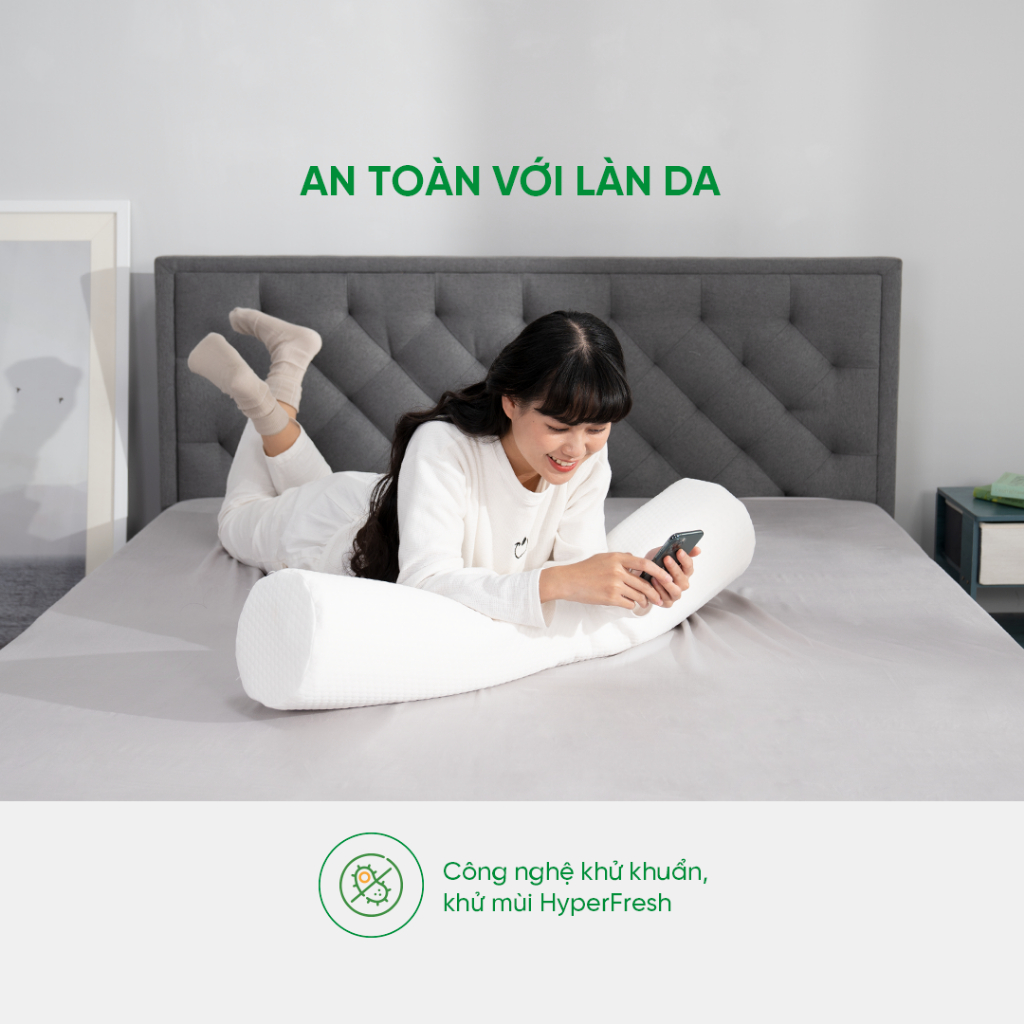 Gối ôm cao su Gummi Body - Ruột gối ôm, Gối cao su, gối ôm mát lạnh, gối ôm dài