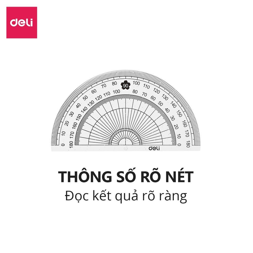Bộ Thước Kẻ Eke 4 Món Cho Bé – Nhựa PVC Mềm, Dẻo Không Gãy, Rơi Không Vỡ, Thiết Kế Trong Suốt, An Toàn & Chính Xác