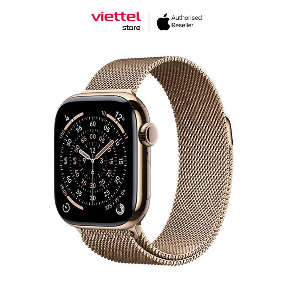 Apple Watch Series 11 Viền Titan Cellular 42mm Dây Milanese Chính hãng | BigBuy360 - bigbuy360.vn