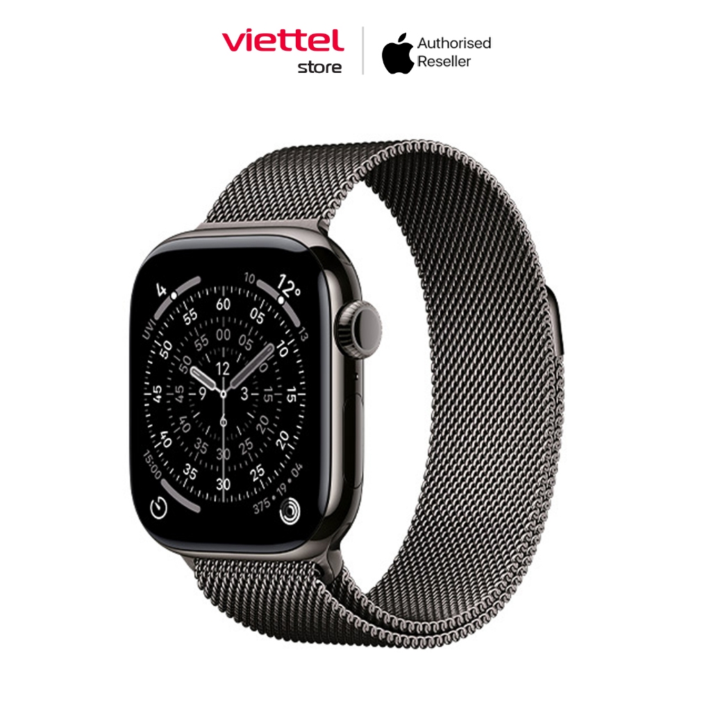 Apple Watch Series 11 Viền Titan Cellular 42mm Dây Milanese Chính hãng | BigBuy360 - bigbuy360.vn