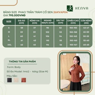 (Sẵn) 26KVAP04 Áo khoác phao nữ KENVA trần bông cản gió chống nước thiết kế trẻ trung hiện đại  26KVAP04