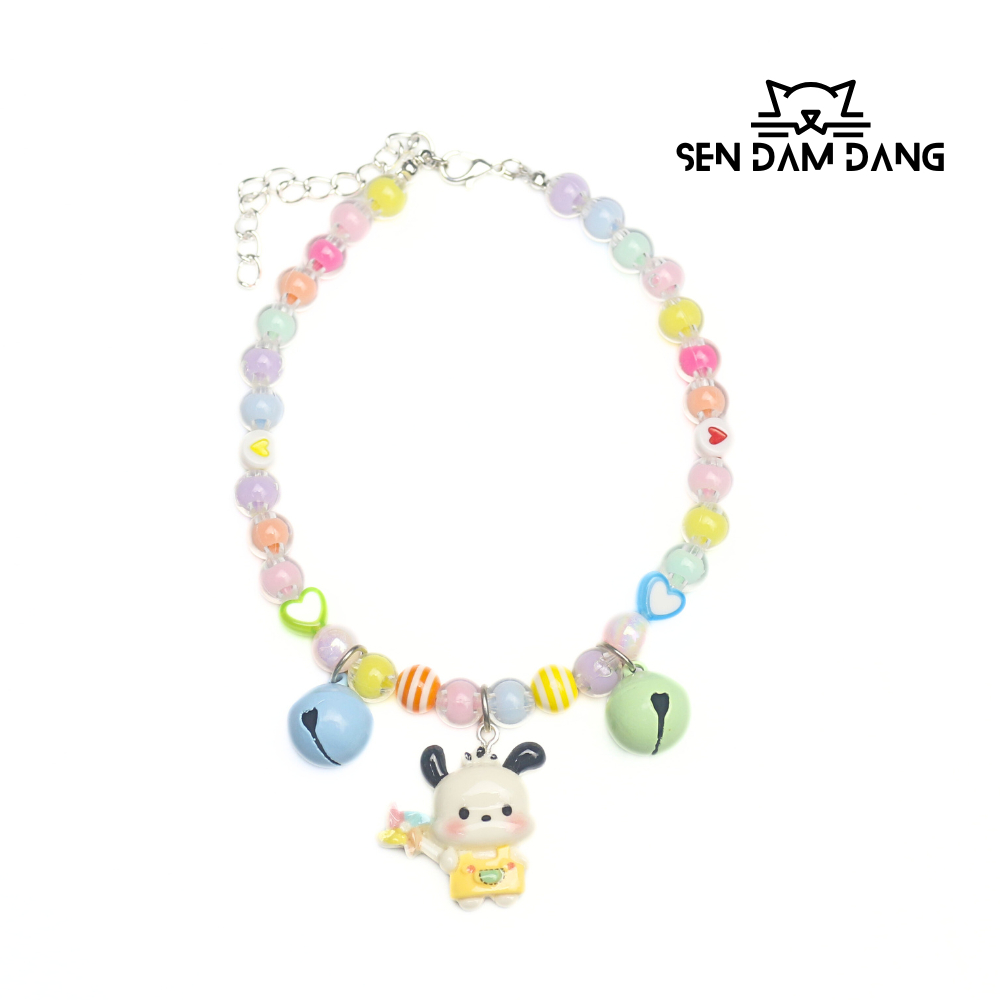 Size M - Vòng Cổ Pastel Cho Mèo Lớn - Chiều Dài 25cm+5cm Dây Nối