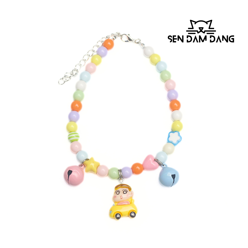 Size M - Vòng Cổ Pastel Cho Mèo Lớn - Chiều Dài 25cm+5cm Dây Nối
