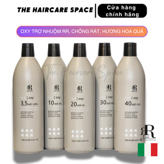 [ITALY] Oxy trợ nhuộm, nâng tông cao cấp Real Star thơm mùi hoa quả, không rát - 1000ml/chai