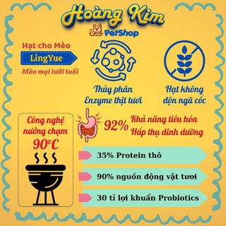 Hạt cho mèo LingYue 1kg chiết. Hỗ trợ tiêu hóa, tiết niệu, tui búi lông, không độn ngũ cốc. KÈM QUÀ