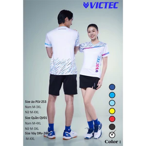 Áo cầu lông Nam Nữ Victec