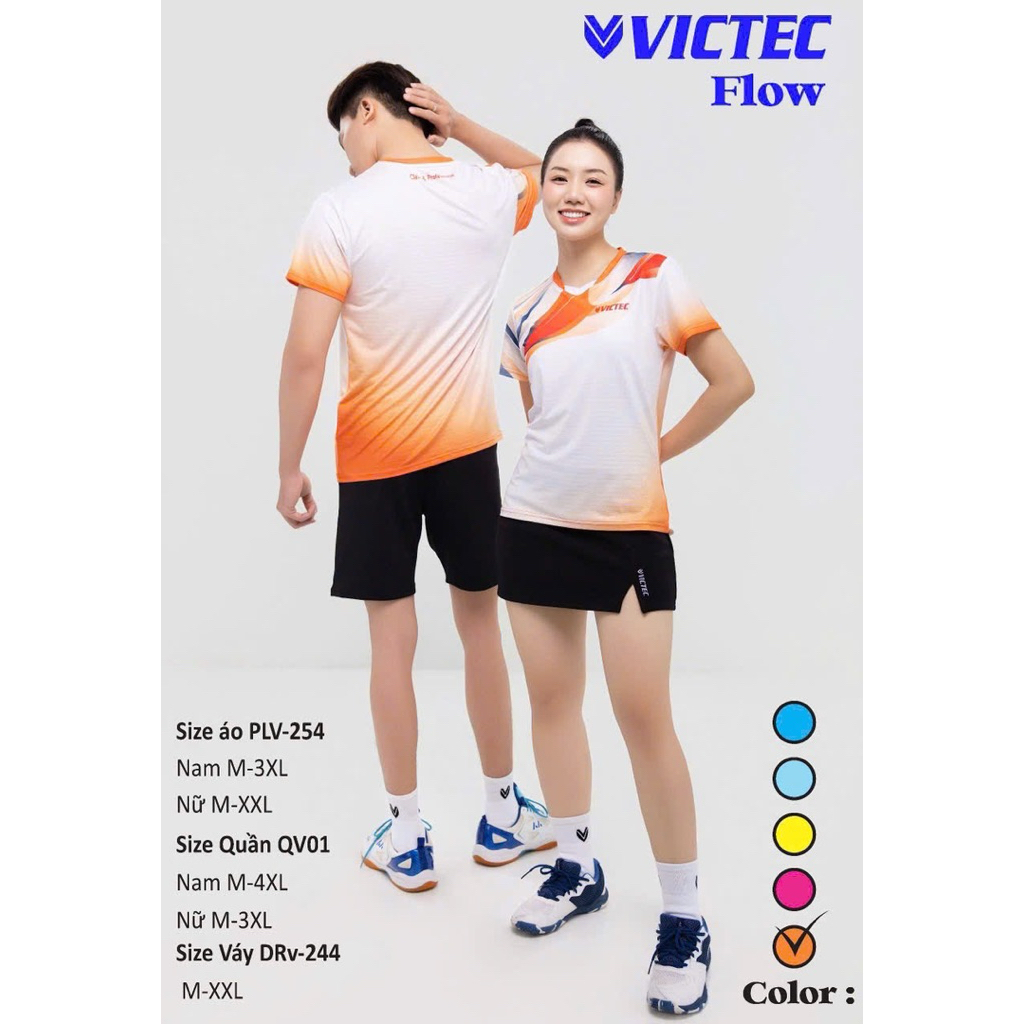 Áo cầu lông nam nữ Victec