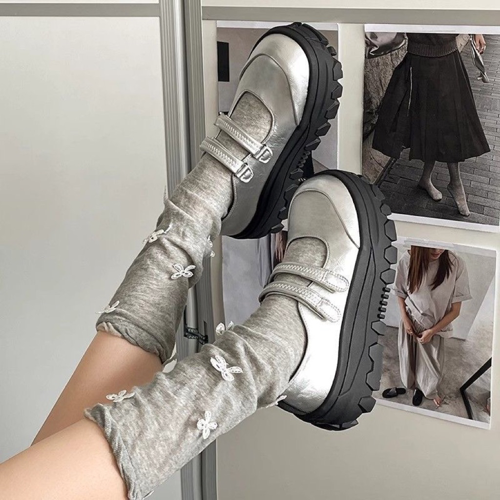 ẢNH THẬT -VIDEO-Giày da Oxford đế dày phong cách Hàn Quốc size 35-40