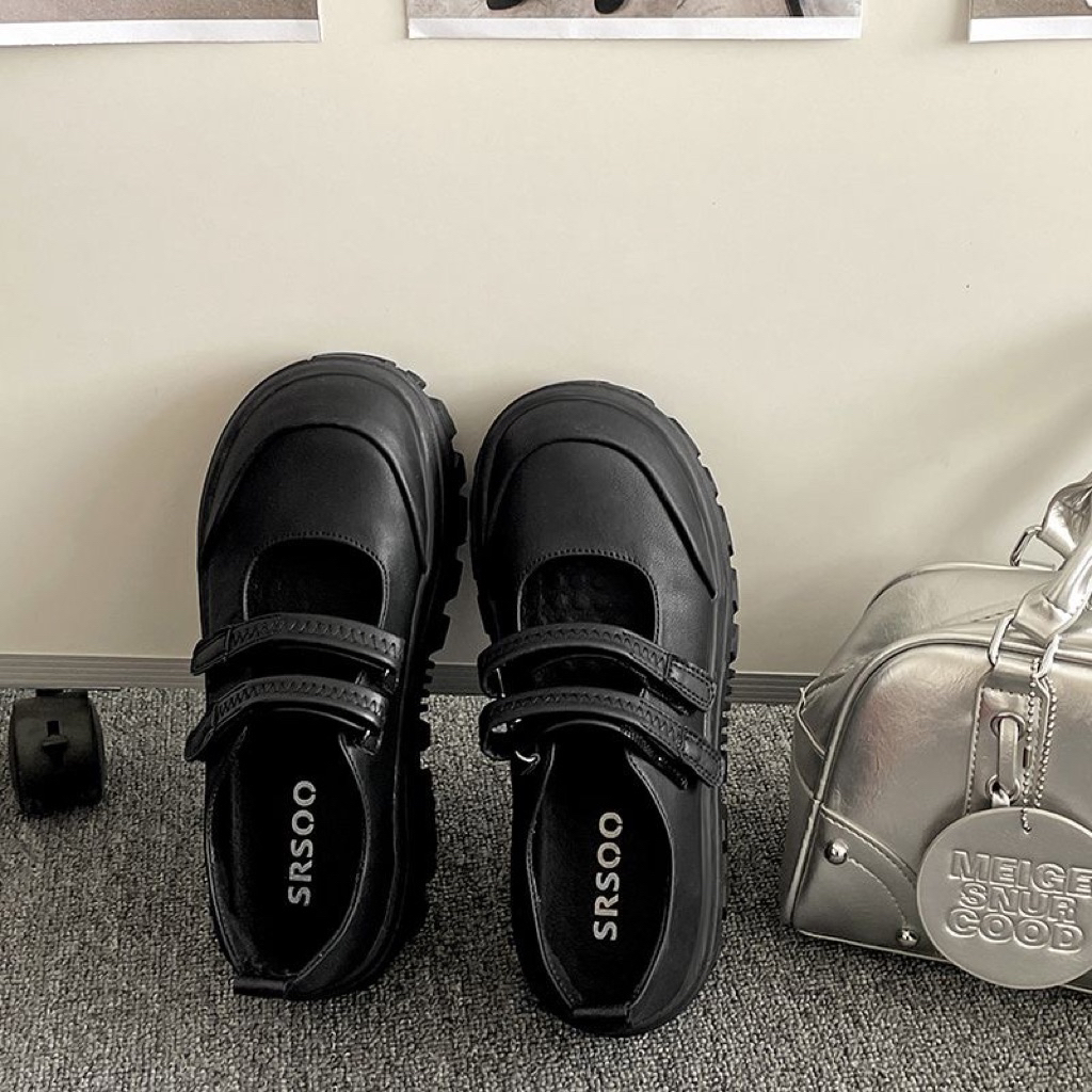 ẢNH THẬT -VIDEO-Giày da Oxford đế dày phong cách Hàn Quốc size 35-40