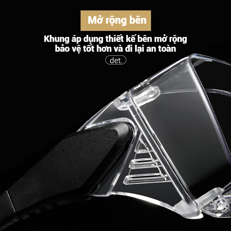 Kính chắn bụi đi đường LILY EYEWEAR chất liệu nhựa cao cấp kiểu dáng màu sắc thời trang, an toàn