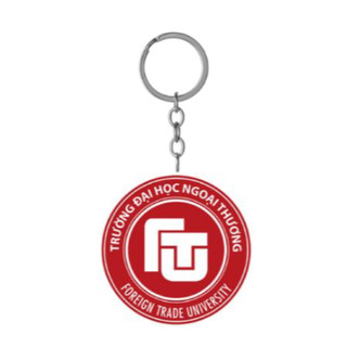 móc khoá logo trường Đại Học in theo yêu cầu ( ib cho shop logo trường của bạn)