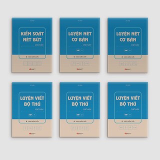 SÁCH-Combo 9 vở luyện viết dẻo tay,bộ thủ,luyện nét+vở luyện viết Hsk123 cho người mới bắt đầu