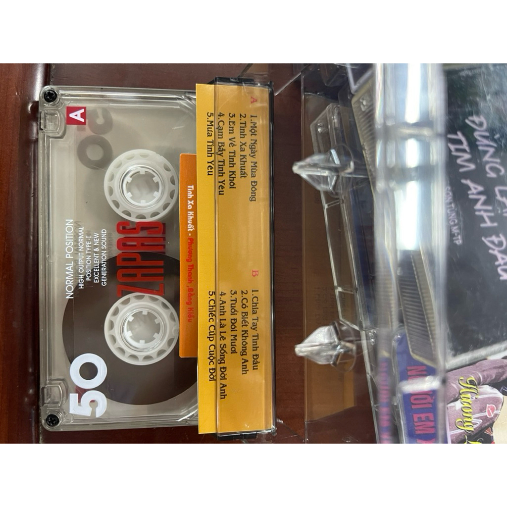 Băng Cassette Tình Xa Khuất - Bằng Kiều, Phương Thanh