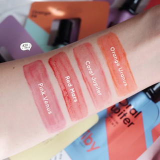 (Cute Xỉu) Son Tint Bóng màu Hồng tím lạnh Hàn Quốc siu hot Tiby Tiny