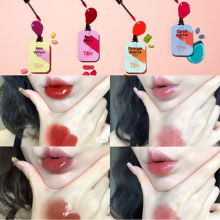 (Màu xinh lém) Son Tint Bóng Hàn Quốc Tiby Tiny mịn mướt ẩm môi