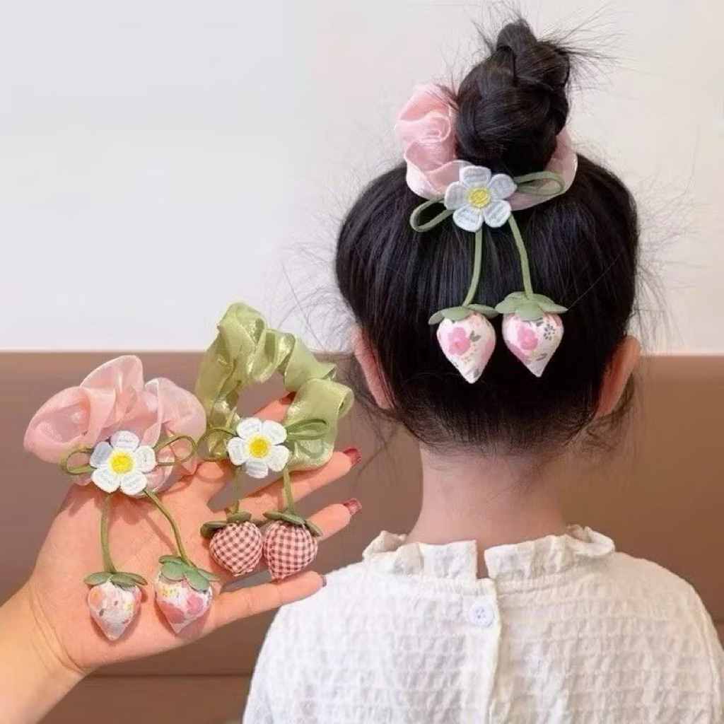 dây buộc tóc hoa tuylip