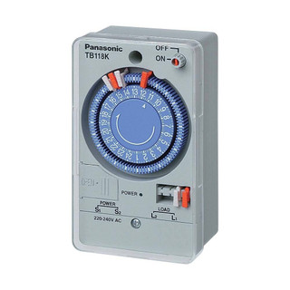 Role Thời Gian, Rơ Le Đồng Hồ Hẹn Giờ TB118 -220v Panasonic, Timer Thời Gian Công Tắc Đa Năng