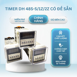 Timer DH 48S-S/1Z/2Z Có Đế Sẵn