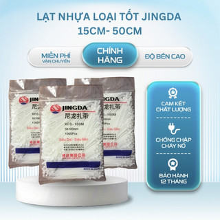 Dây Rút Nhựa Jingda 15cm – 50cm (PA66) – Dây Thít Nhựa Buộc Dây Điện, Hàng Hóa Nhiều Kích Thước