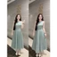 Váy maxi cổ yếm màu trơn chiết eo chất chéo dày dặn phong cách tiểu thư Hàn Quốc Hoadanbistore
