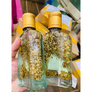 Tinh dầu tràm Huế  ngâm hoa nén cho bé đu ổi muỗi tắm thoa ch ống gió gi ữ ấ m MỆ HƯỜNG 100ml