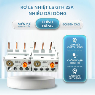 Rơ Le nhiệt LS GTH 22A, Relay Nhiệt LS GTH-22 Role Nhiệt Bảo Vệ Quá Tải Cho Khởi Động Từ Dòng 1A–22A
