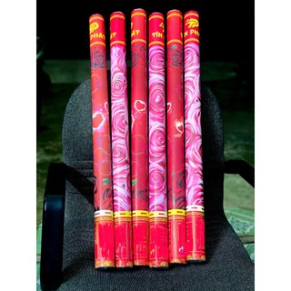 [Lốc 6 Ống 80cm ] Ống Phụt Giấy Hoa Hồng mix chữ hỷ, Phụt kim tuyến. Dùng trong sự kiện trọng đại