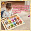 Đồ Chơi Montessori Phân Biệt Màu Sắc Zuba Toys, Bảng Gõ Đếm Từ Tính Giáo Dục Sớm Giúp Bé Phát Triển Tư Duy Toán Học