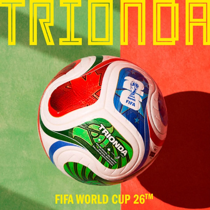 Quả bóng đá WC 2026 Trioda (size 5) tiêu chuẩn - Banh bóng đá size 5 + Tặng kim bơm túi lưới - Bảo hành da 6 tháng