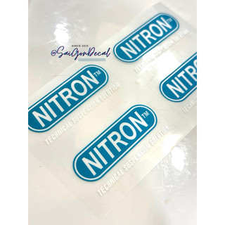 Tem Dán Phuộc Nitron Bình Dầu Đôi SH - Tem Nitron Dán Thân Phuộc SH / Tem Hpa Nitron |SGDC - 1 Cái/Cặp )