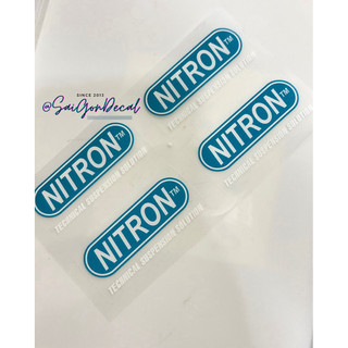 Tem Dán Phuộc Nitron Bình Dầu Đôi SH - Tem Nitron Dán Thân Phuộc SH / Tem Hpa Nitron |SGDC - 1 Cái/Cặp )