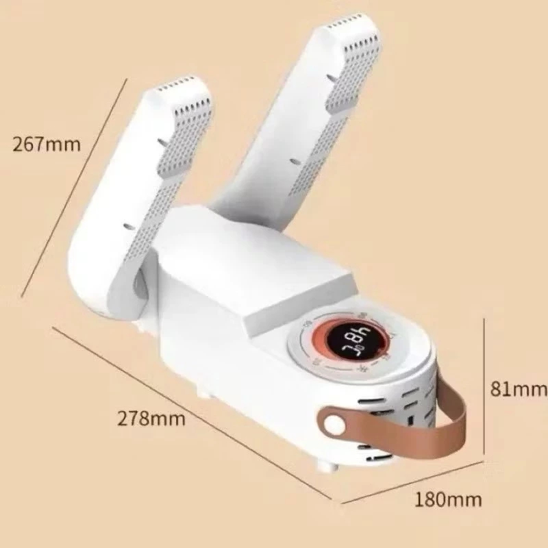 Máy sấy giày Shoe Dryer gấp gọn, có tia uv kháng khuẩn khử mùi giày tất chống hôi chân, có hẹn giờ
