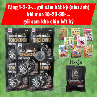 Combo 10 gói mồi câu khó chịu đen tổng hợp