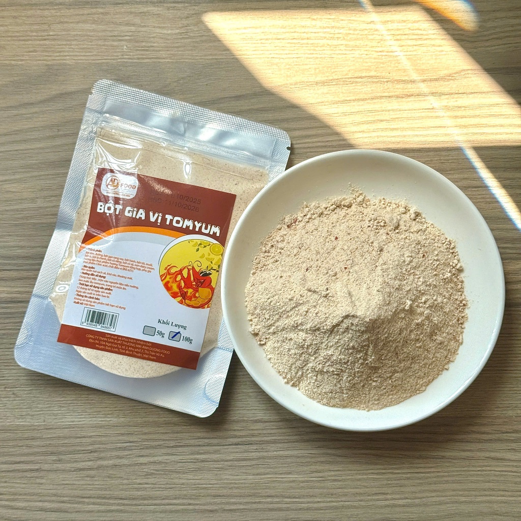 100g Bột lắc vị Tomyum ADFOOD– Dễ dùng là gia vị  cho các món chiên, snack, lẩu tomyum