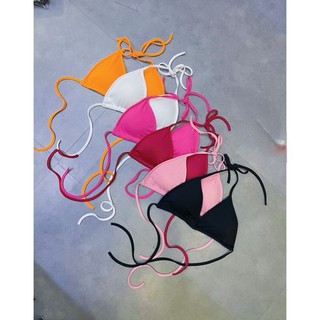 Áo bikini nữ nhiều màu K5227 – Chất thun co giãn mềm mịn, dáng cổ điển hiện đại, hình thật shop chụp