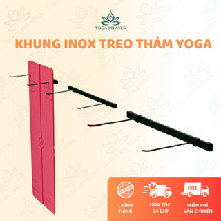 khung inox cao cấp treo thảm tập yoga chịu lực tốt chống rỉ dụng cụ gym yoga