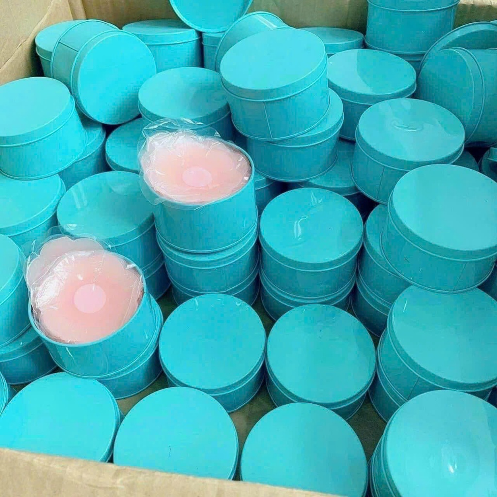 COMBO 5 CẶP miếng dán ngực hoa silicon DANDAL – dán ngực tái sử dụng siêu dính, mềm mịn, chống lộ  khi mặc áo mỏng