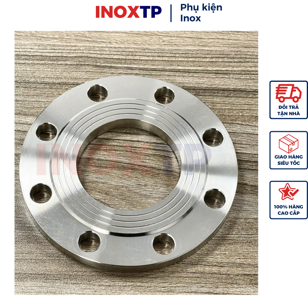 Mặt Bích Inox BS PN10 Inox 304 - Bích inox DN15 - DN80 tiêu chuẩn BS ...