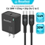Bộ Sạc Nhanh Type C 30W Basefast dùng cho 15/16/17 series ,Samsung,Oppo..Cốc Sạc 1 Cổng GaN Kèm Cáp Type C to Type C