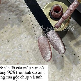 Mắt Mèo Kim Cương ANNIES Siêu Sáng Hồng Nude 03